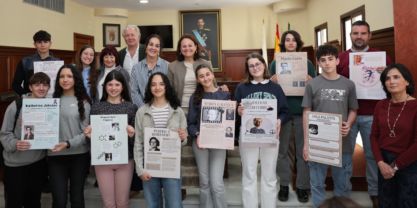 EL IES LAURETUM REALIZA UN PROYECTO PARA INCLUIR NOMBRES DE MUJERES EN EL CALLEJERO DE ESPARTINAS