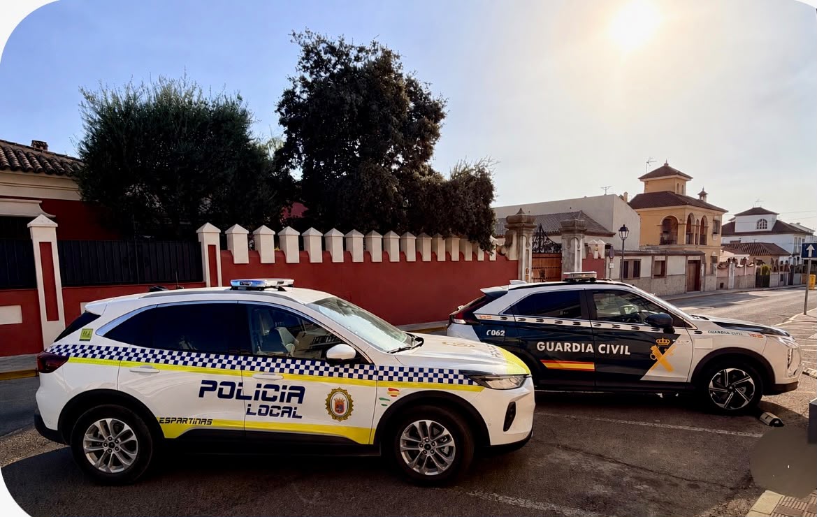 LA COLABORACIÓN ENTRE POLICÍA LOCAL Y GUARDIA CIVIL CULMINA CON EL INGRESO EN PRISIÓN DE UN CONOCIDO DELINCUENTE DE ESPARTINAS