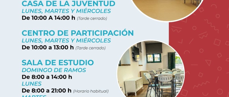 horarios edificios municipales